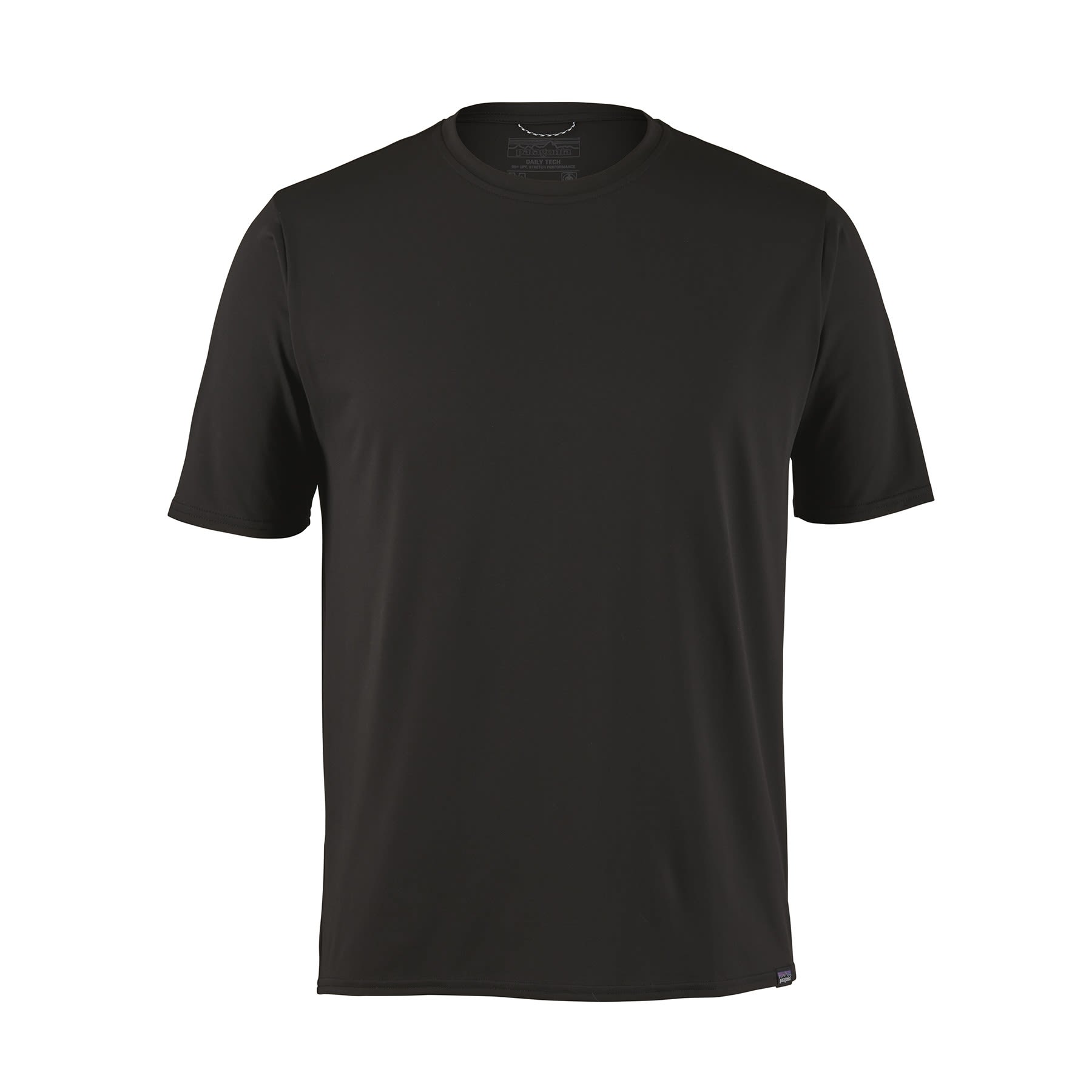 Patagonia Cap Cool Daily Shirt Schwarz- Male T-Shirts- Grsse S - Farbe Black