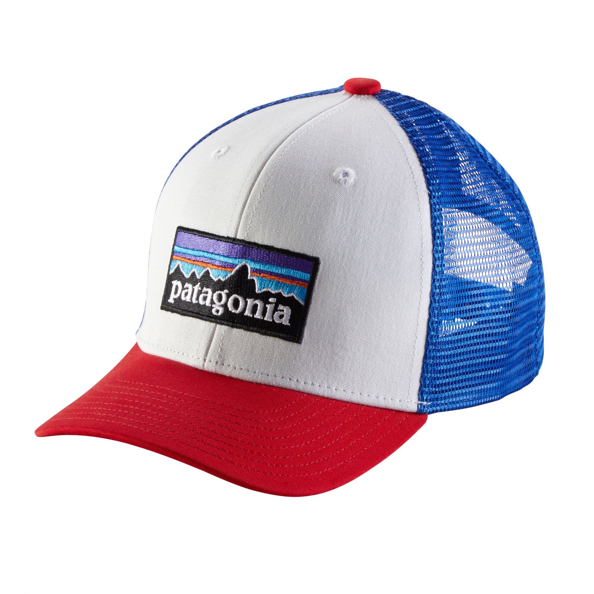 Patagonia Kids Trucker Hat Weiss- Kopfbedeckungen- Grsse One Size - Farbe P-6 Logo - White