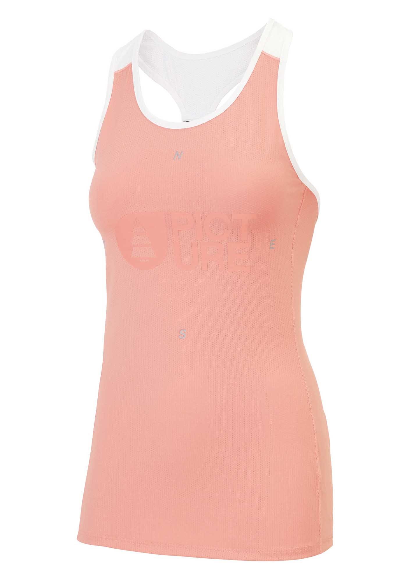 Picture Zora Tech Tank Pink- Female Tops - rmellose Shirts- Grsse S - Farbe Dusty Pink