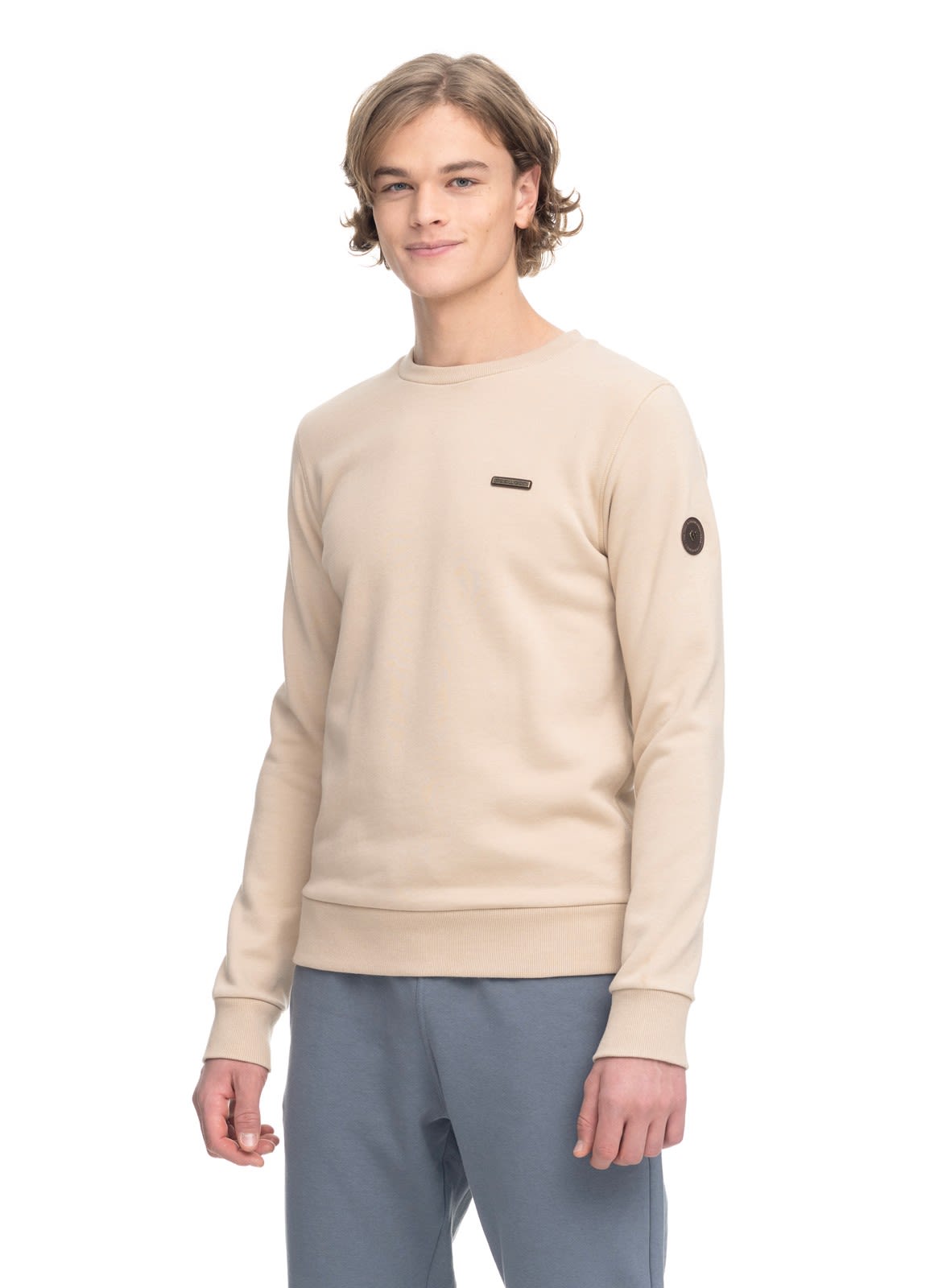 Ragwear Indie Braun- Male Freizeitpullover- Grsse S - Farbe Beige