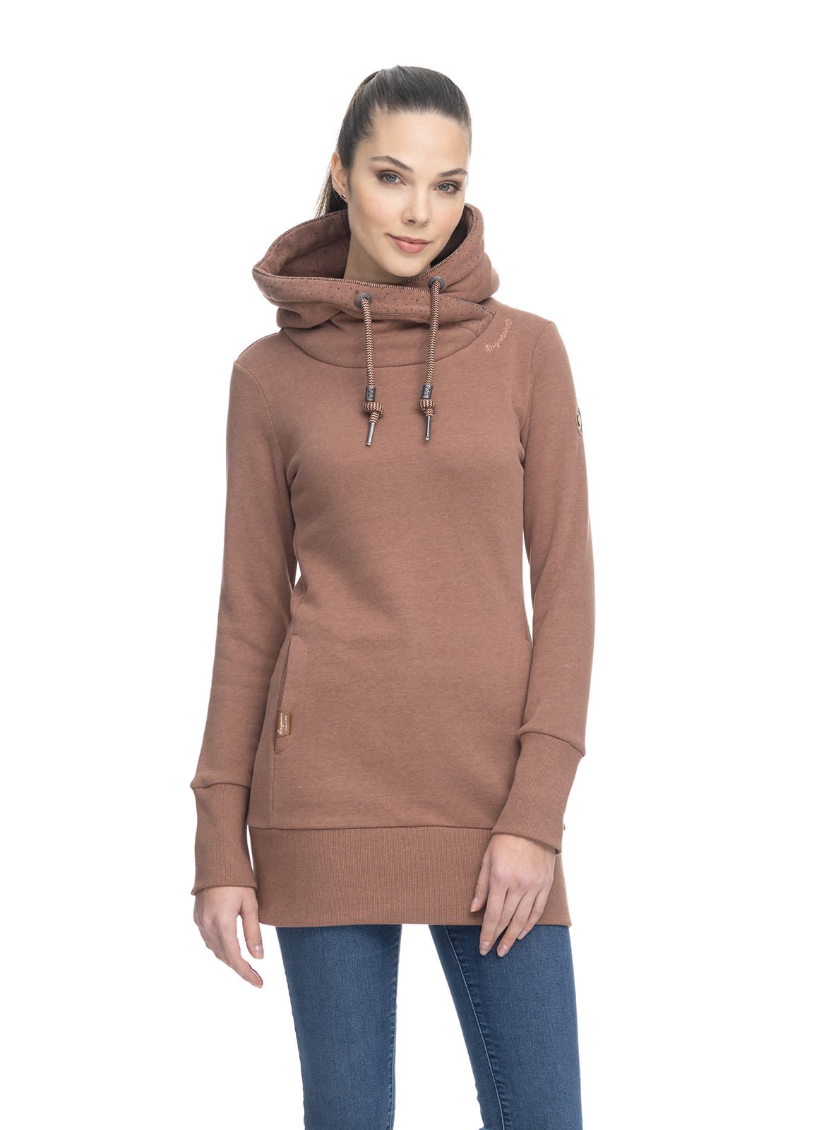 Ragwear Lilah Braun- Female Freizeitpullover- Grsse XS - Farbe Cappuccino