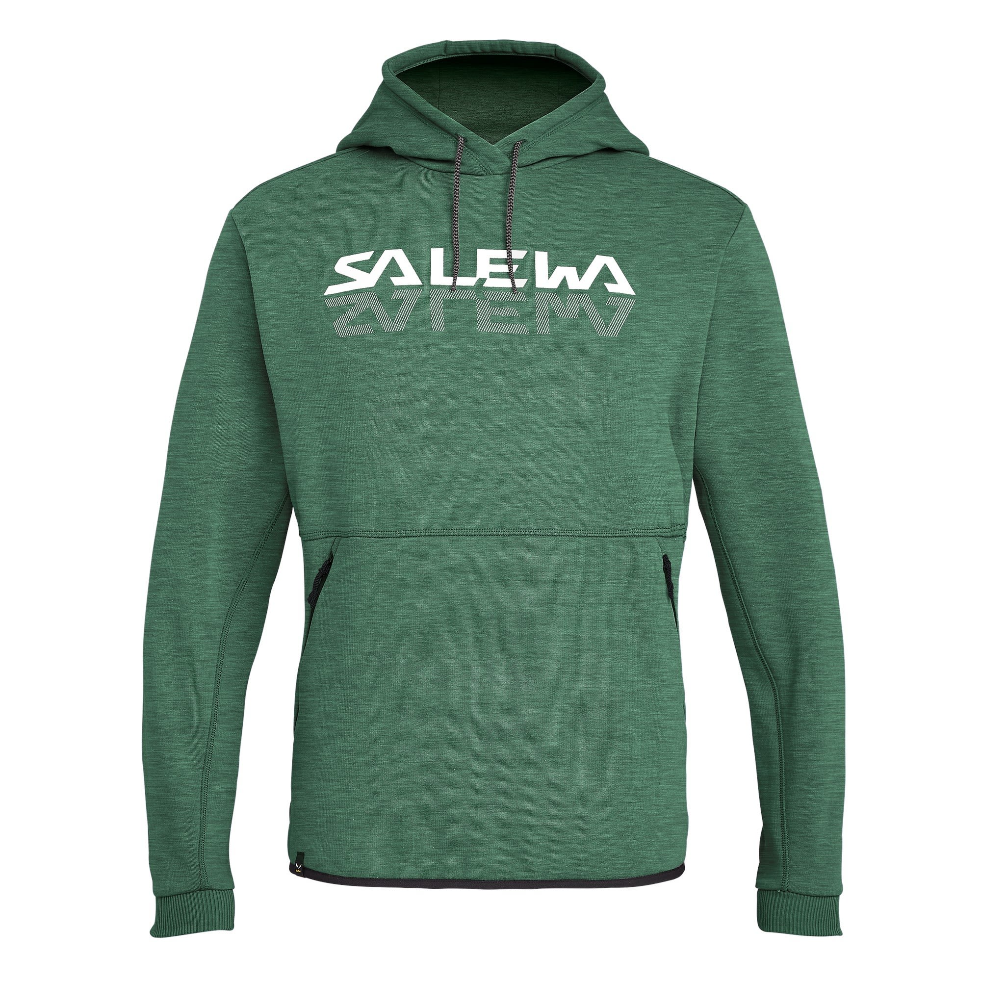 Salewa Reflection 2 Dry Hoody Grn- Male Sweaters und Hoodies- Grsse S - Farbe Myrtle Melange