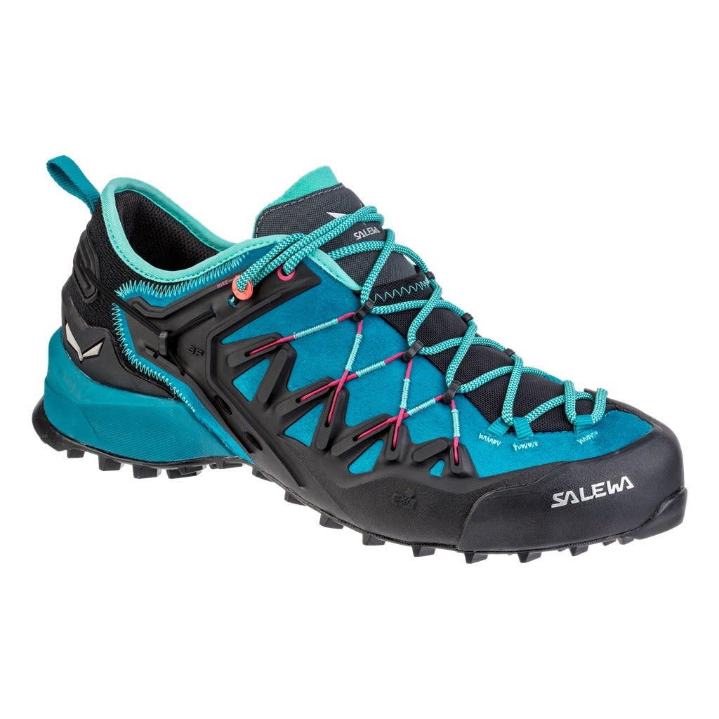 Salewa Wildfire Edge Blau- Female Hiking- und Approach-Schuhe- Grsse EU 36-5 - Farbe Malta - Vivacious