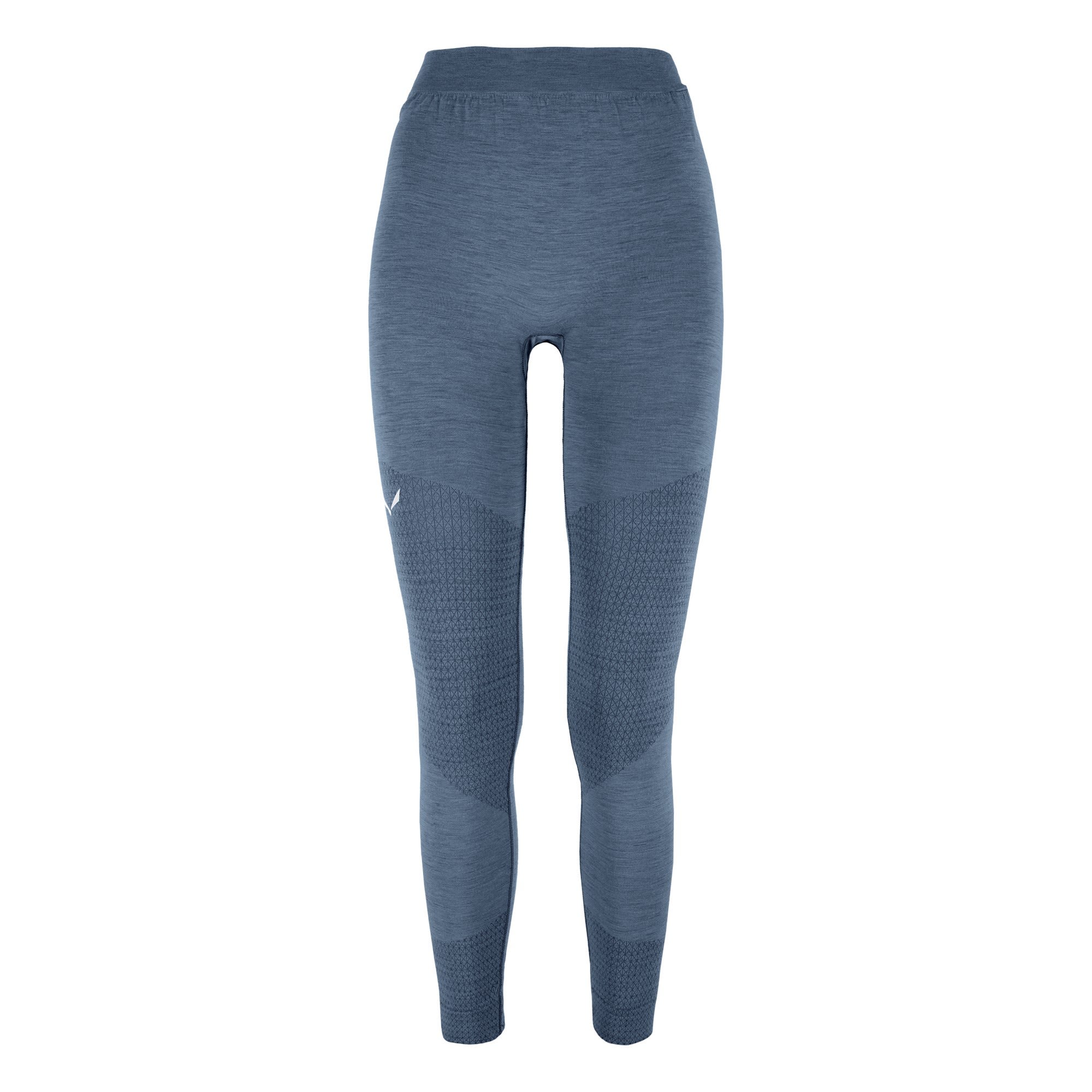 Salewa Zebru Responsive Tight Blau- Female Merino Unterteile- Grsse 34 - Farbe Dark Denim