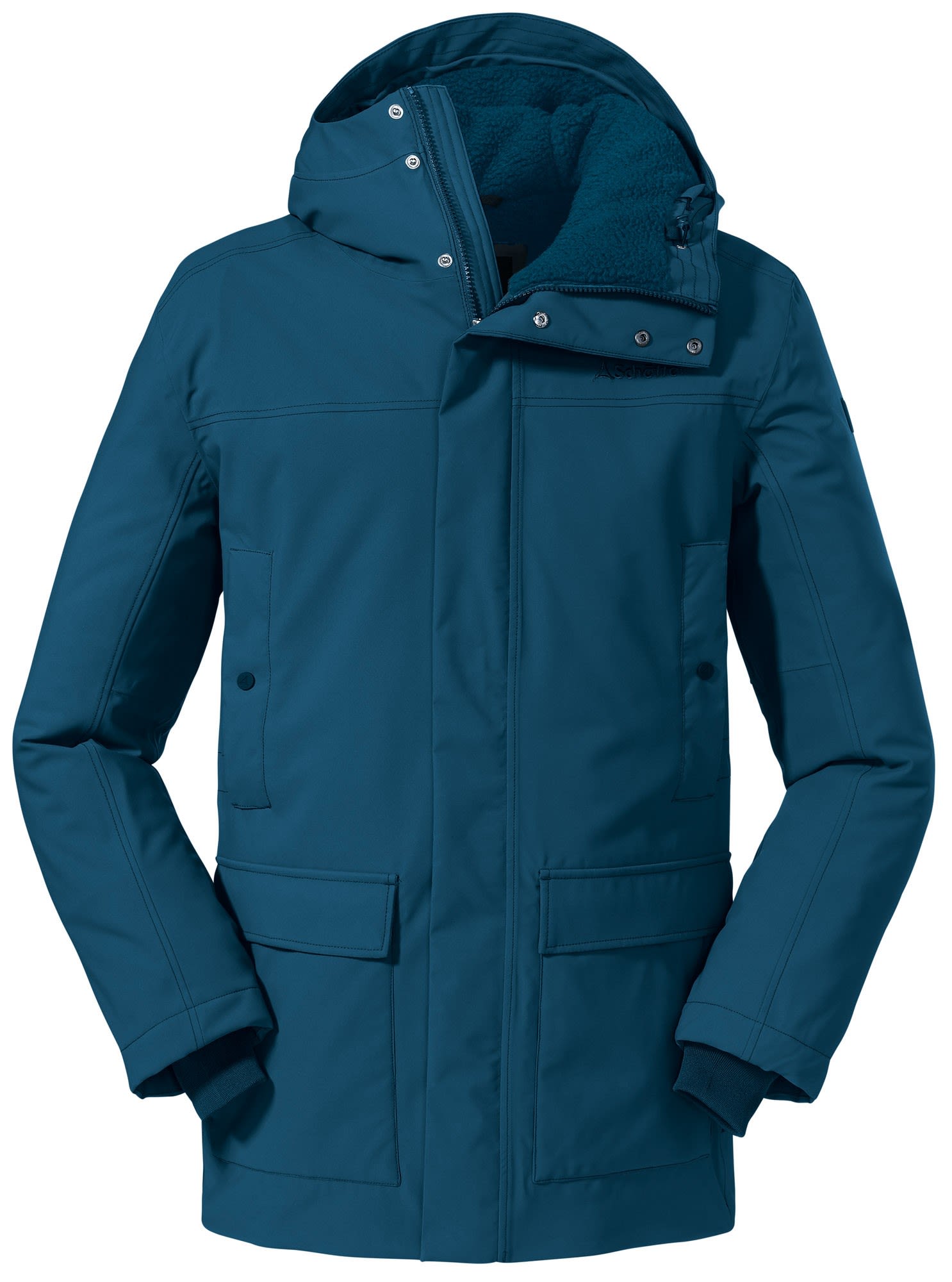 Schffel Ins- Parka Rotterdam Blau- Male Freizeitmntel- Grsse 48 - Farbe Moonlit Ocean