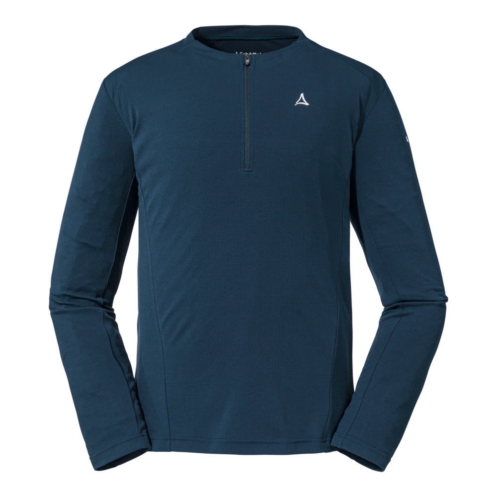 Schffel Longsleeve Rodica Blau- Male Polartec(R) Langarm-Shirts- Grsse 50 - Farbe Dress Blues