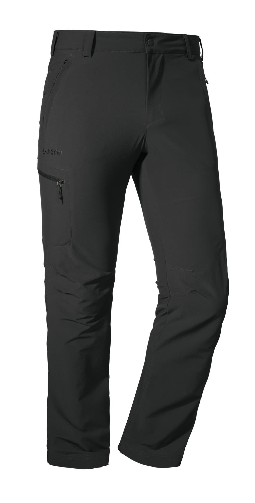 Schffel Pants Folkstone Grau- Male Softshellhosen- Grsse 25 - Farbe Asphalt