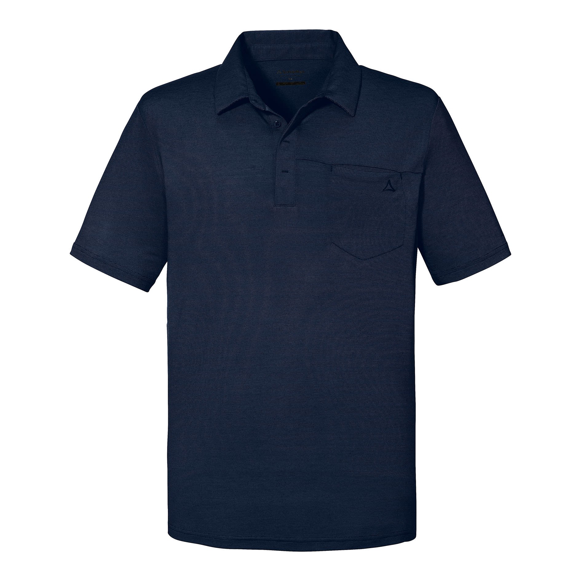 Schffel Polo Shirt Scheinberg Blau- Male Kurzarm-Shirts- Grsse 52 - Farbe Moonlit Ocean