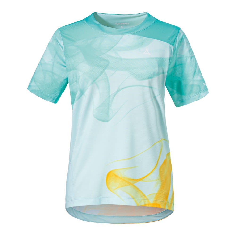 Schffel Shirt Runcatrail Grn- Female T-Shirts- Grsse 38 - Farbe Clearwater