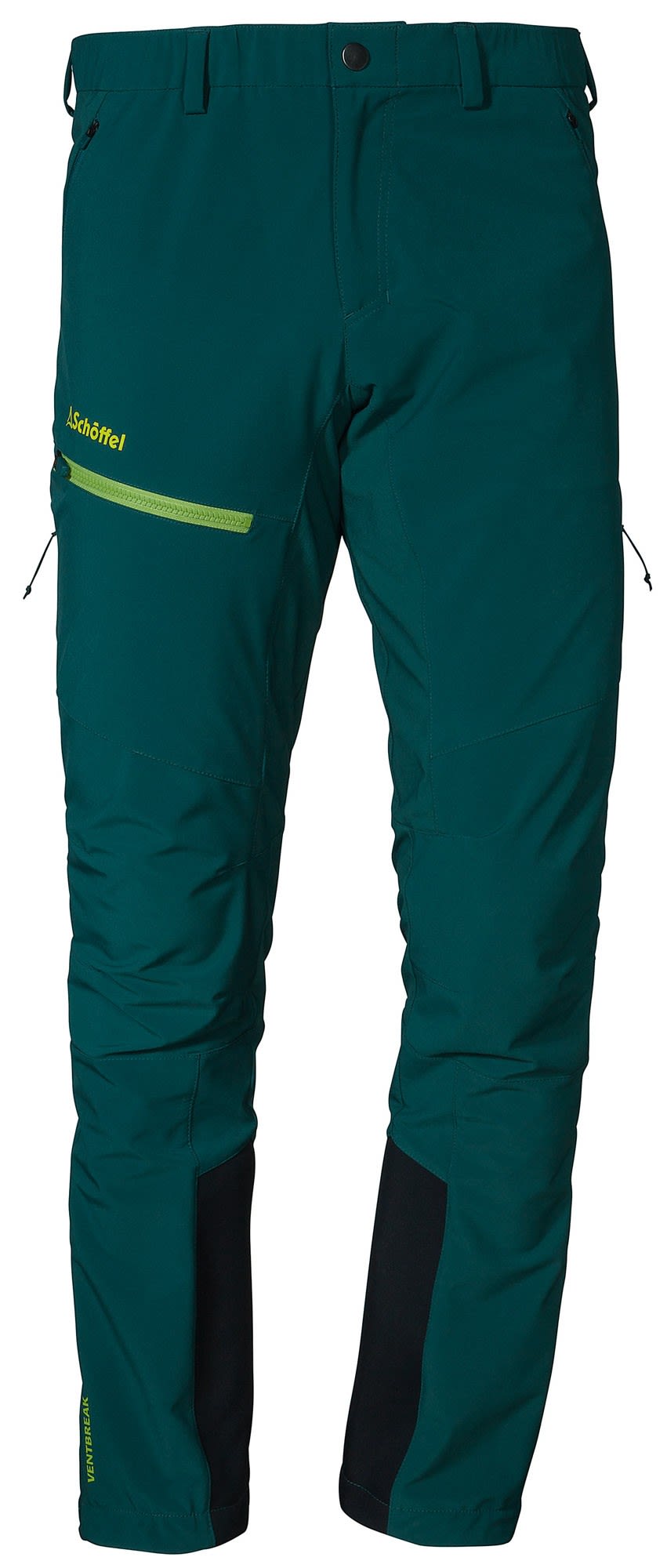 Schffel Softshell Pants Rognon Grn- Male Softshellhosen- Grsse 56 - Farbe Sea Moss