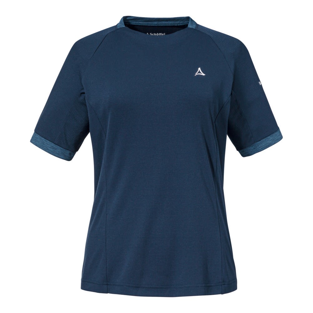 Schffel T Shirt Rodica Blau- Female Polartec(R) Kurzarm-Shirts- Grsse 36 - Farbe Dress Blues