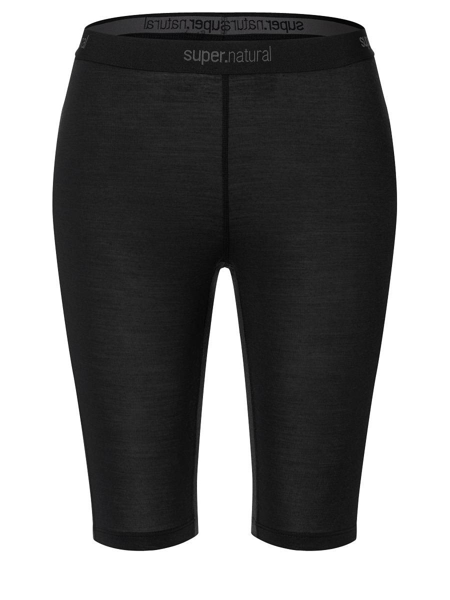 Super-Natural Base Short Tight 175 Schwarz- Female Merino Unterwsche- Grsse XS - Farbe Jet Black