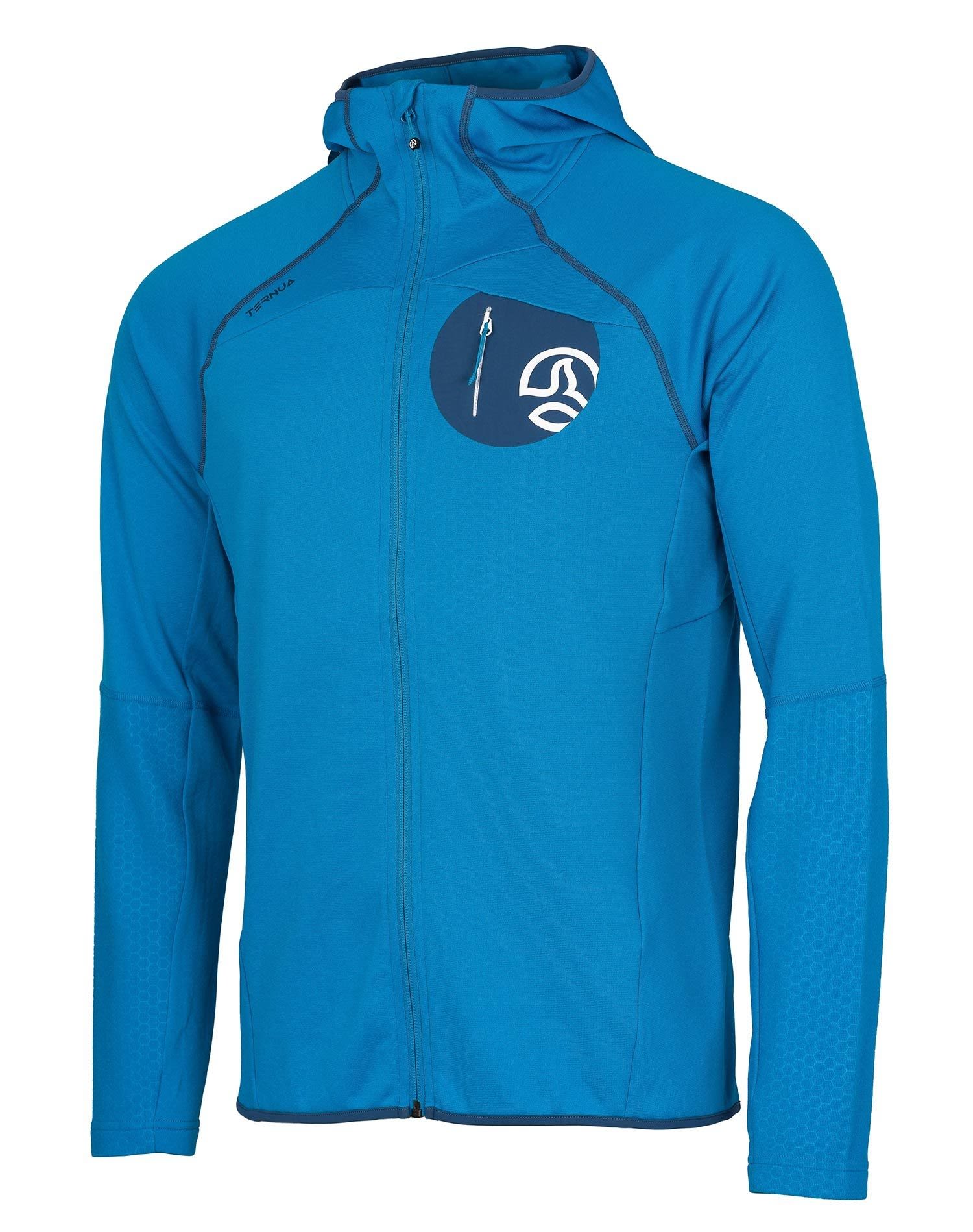 Ternua Rakker Hood Jacket Blau- Male Anoraks- Grsse XL - Farbe Ocean Blue