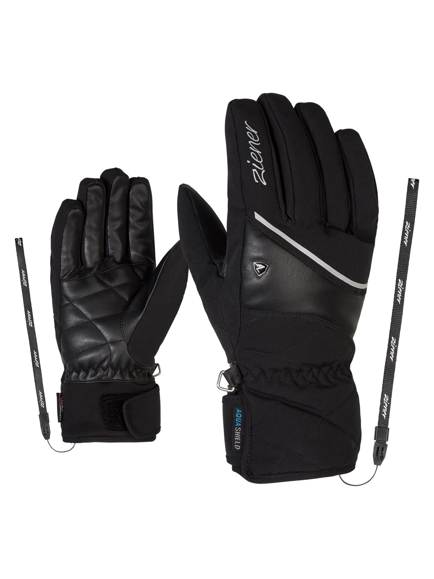 Ziener Kaika AS AW Glove Schwarz- Female Fingerhandschuhe- Grsse 6 - Farbe Black