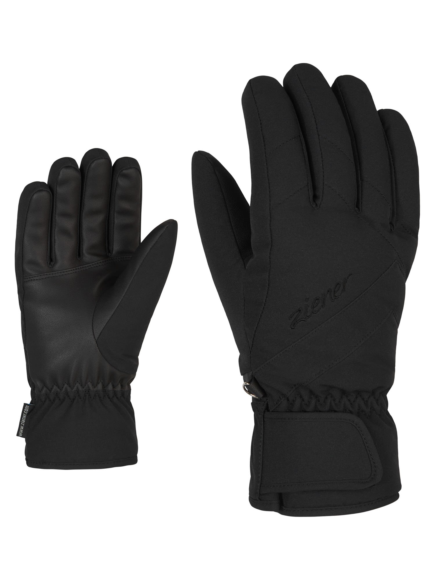 Ziener Kaiti AS Glove Schwarz- Female Fingerhandschuhe- Grsse 8 - Farbe Black