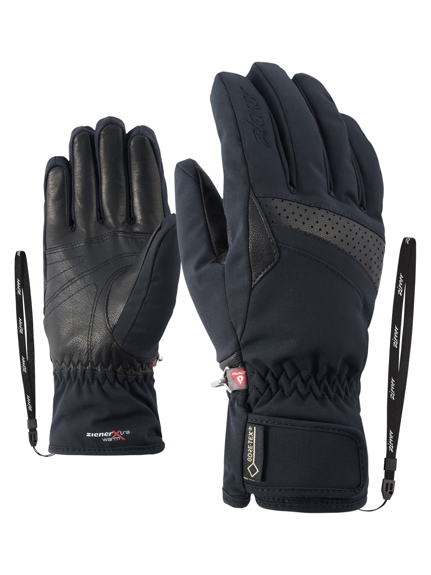 Ziener Katara Gtx(R)(R) PR Glove Schwarz- Female Gore-Tex(R) Fingerhandschuhe- Grsse 6-5 - Farbe Black