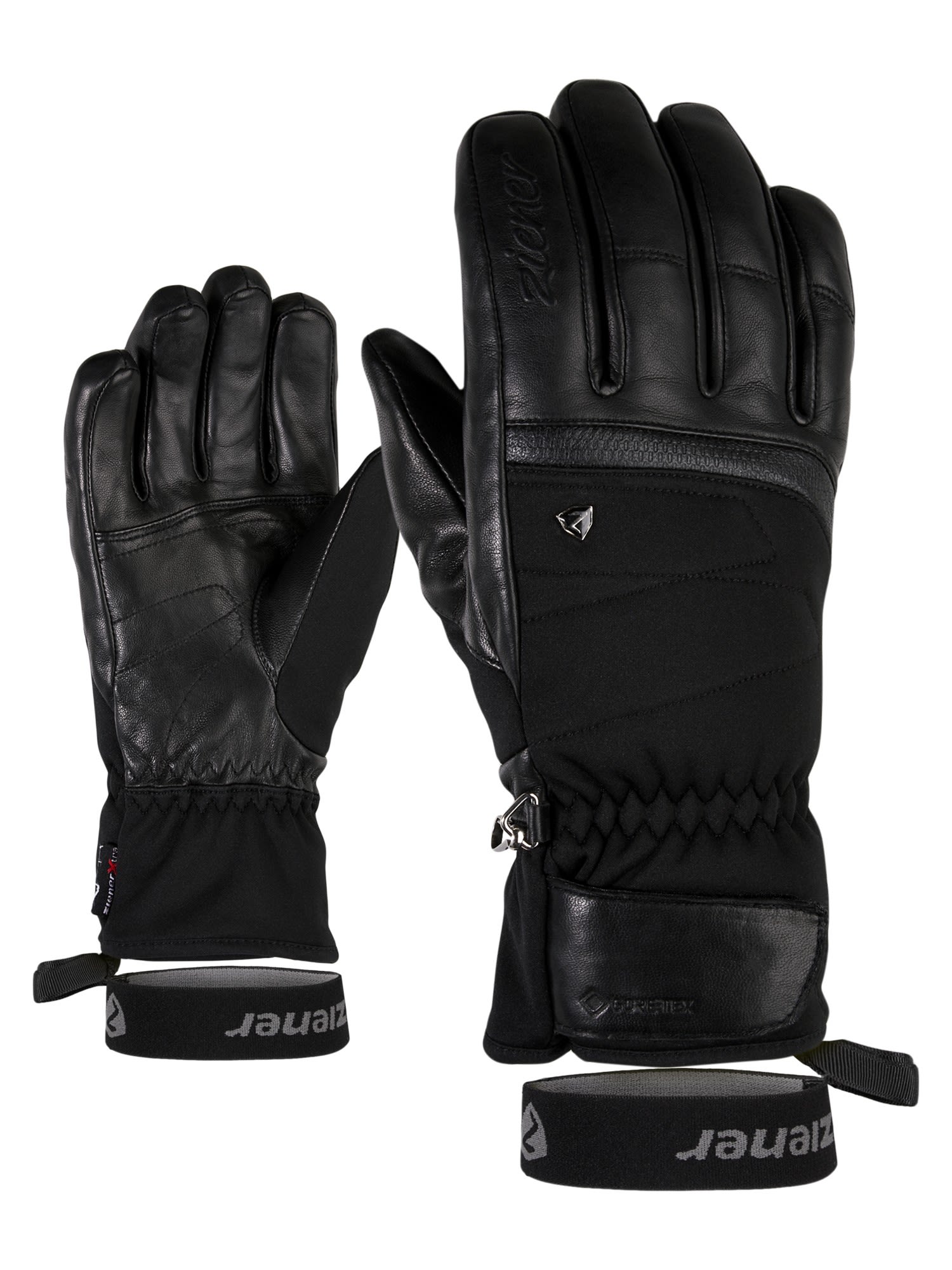 Ziener Kitally Gtx(R)(R) AW Glove Schwarz- Female Gore-Tex(R) Fingerhandschuhe- Grsse 6 - Farbe Black